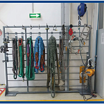 Стенд металлический для хранения СИЗ от падения с высоты (14.02.2019)